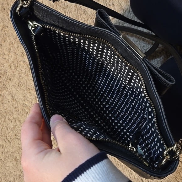 Kate Spade Black Leather Crossbody - Picture 7 of 8